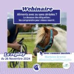 Webinaire : déchiffrer les étiquettes des aliments pour chevaux